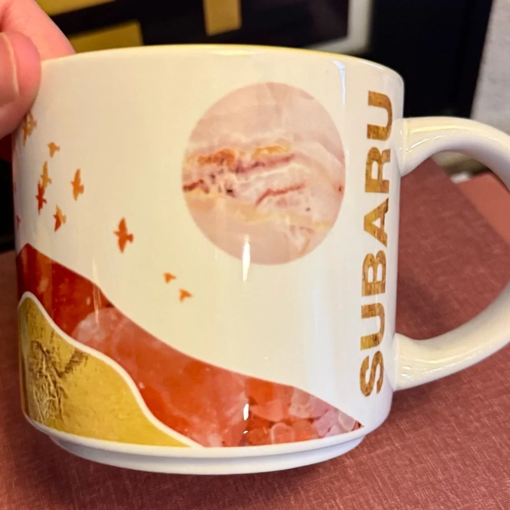 Subaru Limited Edition velvet mountains Japanese Seasonal Mug